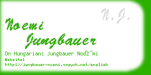 noemi jungbauer business card